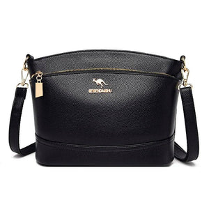 Soft Pu Leather Women Handbags High Shoulder Messenger Bag Ladies Hand Bag