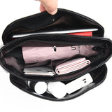 Soft Leather Crossbody Messenger Bag Vintage Shoulder Bag