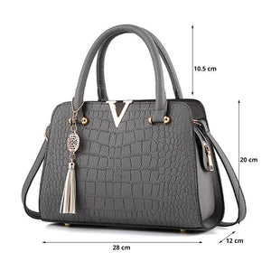 Tassel Handbags Top-handle Crossbody Shoulder Bags