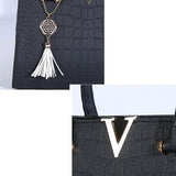 Tassel Handbags Top-handle Crossbody Shoulder Bags
