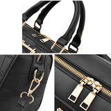Vintage Crocodile Pattern PU Leather Handbag Women Shoulder Bag