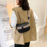 Winter Leather Shoulder Bag for Women