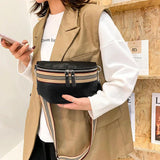 Winter Leather Shoulder Bag for Women