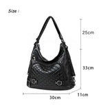 Leather Women Bags Tote Top-Handle Shoulder Crossbody Bag for Ladies