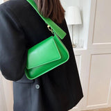 Small Flap Shoulder Bags for Women High Crossbody Women's Bag Pu Leather
