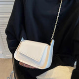 Small Flap Shoulder Bags for Women High Crossbody Women's Bag Pu Leather