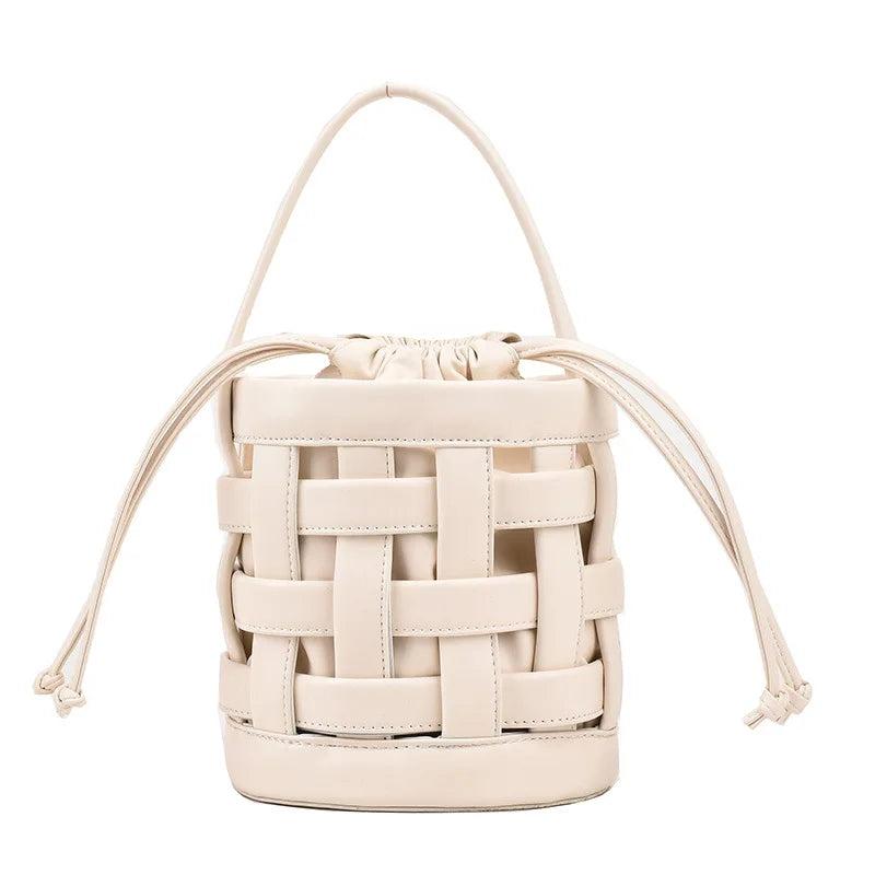 Fashionable Small Bucket Shoulder Messenger Bag