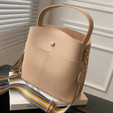 Soft Leather Crossbody Bags for Women Retro Small Tote Messenger Bag