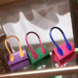 Mini Jelly Bag Contrast Messenger Multicolor Macaron