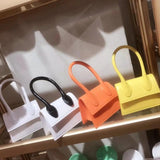 Mini Jelly Bag Contrast Messenger Multicolor Macaron