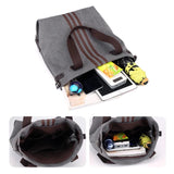 Large Canvas Tote Bag Women Casual Shoulder Bag Ladies Crossbody Bags