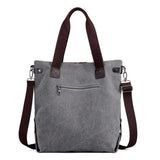 Large Canvas Tote Bag Women Casual Shoulder Bag Ladies Crossbody Bags