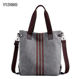 Large Canvas Tote Bag Women Casual Shoulder Bag Ladies Crossbody Bags