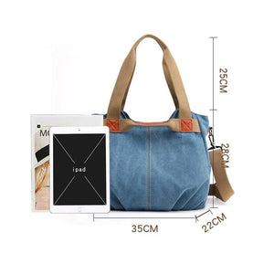 Canvas Tote Bag for Women Large Capacity Handbag