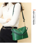 Leather Crossbody Bag Women Shoulder Totes Cowhide