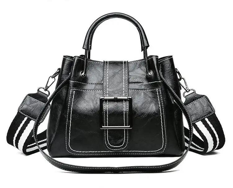 Large Women's Leather Shoulder Bag