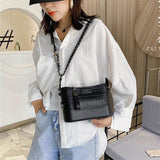 Casual Shoulder Bag All-match Messenger Bag for Women