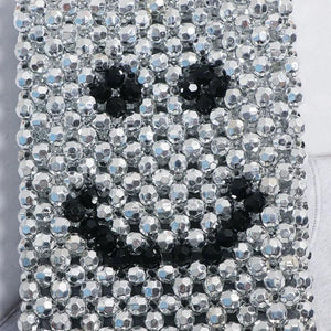 Summer Lipstick Bag Pearl Crossbody Coin Purse Woven Handbag