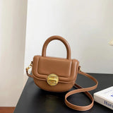Top Handle Bag for Women Shoulder Crossbody Saddle Handbag Purse
