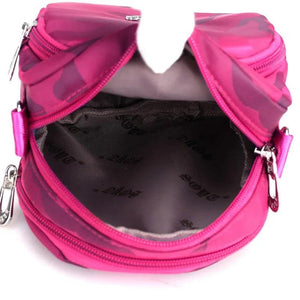 Waterproof Nylon Women Shoulder Bags Camouflage Lady Mini Handbag Zipper Flap