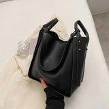 Large Capacity Soft Leather Messenger Bag for Women