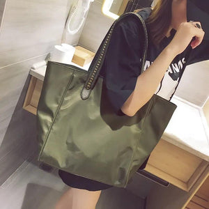Portable Nylon Women Bag Casual Eco-Friendly Cloth Shoulder Bag