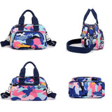 Colorful Printing Nylon Crossbody Shoulder Bag Summer Handbag
