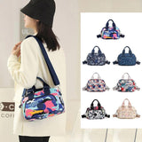 Colorful Printing Nylon Crossbody Shoulder Bag Summer Handbag