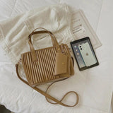 Soft Leather Messenger Bag Retro Ladies Crossbody Bags Small Purses