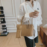 Soft Leather Messenger Bag Retro Ladies Crossbody Bags Small Purses