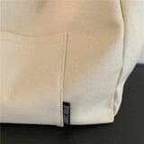 Large Canvas Tote Shoulder Bag for Women Casual Fabric Cloth Shopper Bag