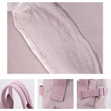 Nylon Fabric Tote Shoulder Bag for Women Large A4 Casual Handbag with Zipper