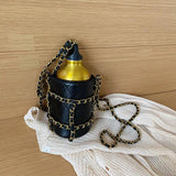 Creative Kettle Shoulder Bag Ladies Personality Chain Messenger Bag