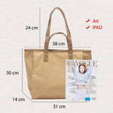 Large Cotton Canvas Bag Women's Handbag Casual Tote Shoulder Bag