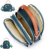 Small Round Shoulder Bag Teen Girls Mini Crossbody Handbag Lady Clutch