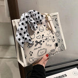 Large Capacity Women Bag Transparent Jelly Handbag Shoulder Bag