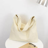 Canvas Shoulder Bag Large Capacity Totes College Messenger