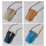 Cowhide Mini Phone Bag Lipstick Purse