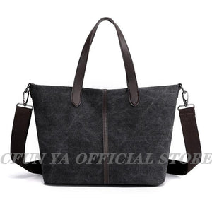 Retro Women Shoulder Bag Handbag High Capacity Portable Messenger Bag