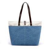 Canvas Shoulder Bag for Women Casual Travel Shopping Crossbody Handbag