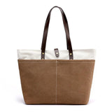 Canvas Shoulder Bag for Women Casual Travel Shopping Crossbody Handbag