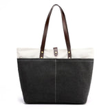 Canvas Shoulder Bag for Women Casual Travel Shopping Crossbody Handbag