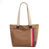Canvas Shopping Bag Crossbody Women Shoulder Handbag