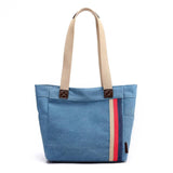 Canvas Shopping Bag Crossbody Women Shoulder Handbag