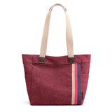 Canvas Shopping Bag Crossbody Women Shoulder Handbag