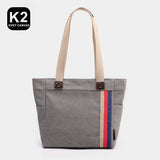 Canvas Shopping Bag Crossbody Women Shoulder Handbag
