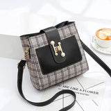 Small Shoulder Bag Women's Bucket Bag