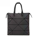 Luminous Geometric Fold Over Shoulder Bag for Women