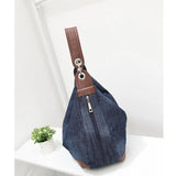 Women Denim Canvas Handbag Large Tote Bag Messenger Shoulder Sac A Main