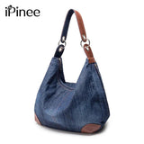 Women Denim Canvas Handbag Large Tote Bag Messenger Shoulder Sac A Main